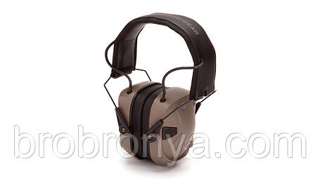 Активні навушники протишумні захисні Venture Gear AMP NRR 26dB з Bluetooth (пісочного кольору), фото 1
