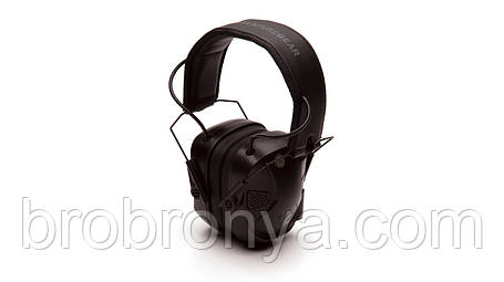 Активні навушники протишумні захисні Venture Gear AMP NRR 26dB з Bluetooth (чорні), фото 1