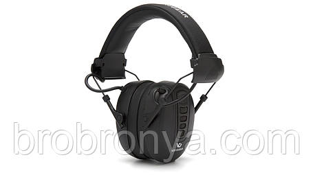 Активні навушники протишумні захисні Venture Gear Clandestine NRR 24dB (чорні), фото 1