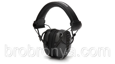Активні навушники протишумні захисні Venture Gear Clandestine NRR 24dB (колір графіт), фото 1