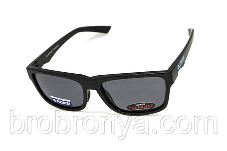 Окуляри поляризаційні BluWater Buoyant-3 Polarized (gray) сірі, фото 1