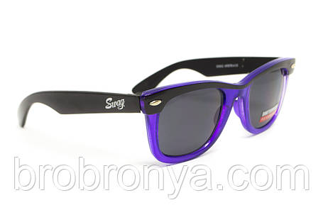 Окуляри захисні Swag Hipster-4 Purple (gray), сірі, фото 1