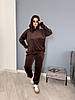 Спортивний костюм жіночий велюровий із капюшоном, фото 6