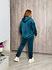 Спортивний костюм жіночий велюровий із капюшоном, фото 8