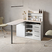 Манікюрний стіл з шухлядами, розміри 1200*745*1150 мм