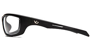 Окуляри захисні Venture Gear Tactical Howitzer Black (clear) Anti-Fog, прозорі в чорній оправі, фото 4
