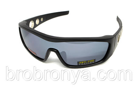 Окуляри захисні Global Vision Rivet (silver mirror) Anti-Fog, дзеркальні сірі, фото 1