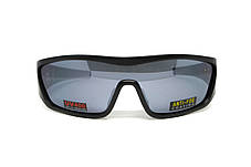 Окуляри захисні Global Vision Rivet (silver mirror) Anti-Fog, дзеркальні сірі, фото 3