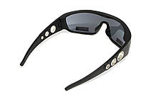 Окуляри захисні Global Vision Rivet (silver mirror) Anti-Fog, дзеркальні сірі, фото 6