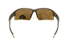 Окуляри захисні Venture Gear MontEagle GunMetal (bronze) Anti-Fog, коричневі в оправі кольору "темний металік", фото 6