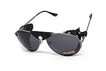 Окуляри захисні Global Vision Aviator-3 (gray), сірі зі з'ємним ущільнювачем із синтетичної "шкіри", фото 6