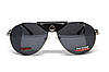 Окуляри захисні Global Vision Aviator-3 (gray), сірі зі з'ємним ущільнювачем із синтетичної "шкіри", фото 8