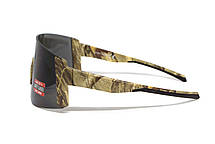 Окуляри захисні Global Vision Astro Camo (gray), сірі в камуфльованій оправі (з можливістю установки діоптрійної вставки), фото 5