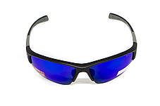 Окуляри поляризаційні захисні BluWater Samson-3 Z87.1 Polarized (G-Tech™ blue), дзеркальні сині, фото 3