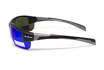 Окуляри поляризаційні захисні BluWater Samson-3 Z87.1 Polarized (G-Tech™ blue), дзеркальні сині, фото 6