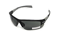 Окуляри поляризаційні захисні BluWater Samson-3 Z87.1 Polarized (gray), сірі, фото 3