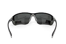 Окуляри поляризаційні захисні BluWater Samson-3 Z87.1 Polarized (gray), сірі, фото 6