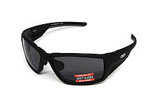 Окуляри захисні з ущільнювачем Global Vision Kinetic (gray), сірі, фото 4