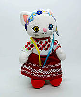 М’які іграшки Кішечка Україночка та Котик ЗСУ 30 см — символи любові до України, арт. PL82412ua, фото 5