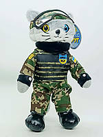 М’які іграшки Кішечка Україночка та Котик ЗСУ 30 см — символи любові до України, арт. PL82412ua, фото 8