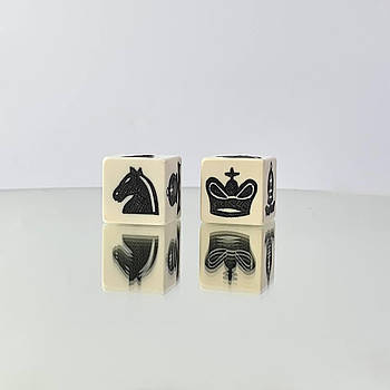 Шахові кубики DiceChess – інноваційний спосіб грати в шахи, 20мм, арт 800912