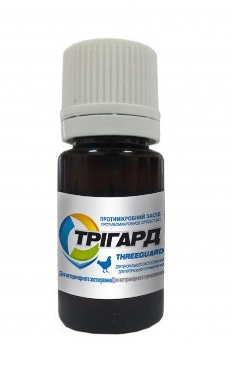 Трігард 10 мл (тилмікозин, енрофлоксацин, триметоприм)