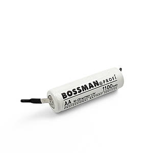 Промисловий Ni-Сd акумулятор AA (KR6) Bossman Profi 1100mAh з контактами (1.2v) 1шт.