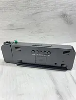 Дзеркальний настільний годинник від USB з проєктором GH8013 (термометр, календар), фото 3