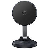 Тримач для телефону Baseus MagPro Magnetic Foldable Phone Mount (B10564101) Cluster Black, фото 3