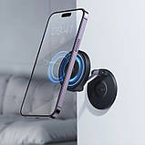 Тримач для телефону Baseus MagPro Magnetic Foldable Phone Mount (B10564101) Cluster Black, фото 4