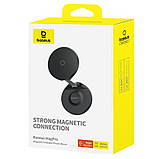 Тримач для телефону Baseus MagPro Magnetic Foldable Phone Mount (B10564101) Cluster Black, фото 6