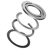 Тримач для телефону Baseus Halo Series Foldable Metal Ring (Single ring) (SUCH00001) Silver, фото 6
