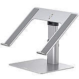 Підставка для ноутбуку Baseus Adjustable (LUJS000012) Silver, фото 3