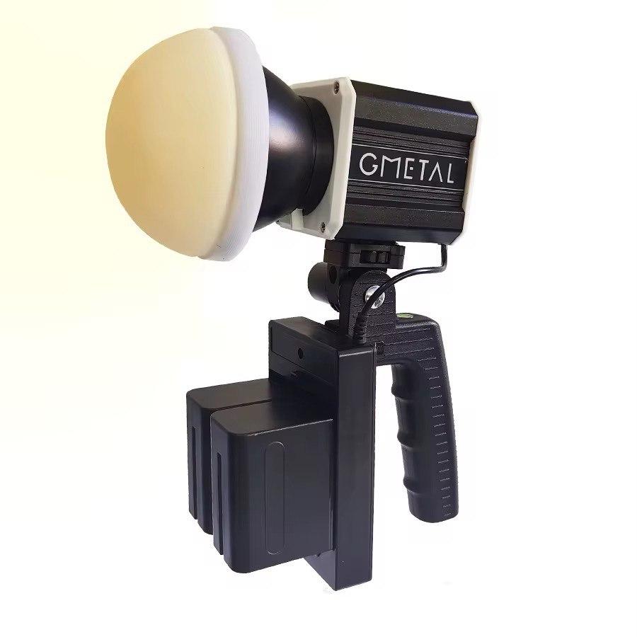 Портативне постійне LED-світло з акумулятором Gmetal 60 Вт 2800 К-6800К CRI 90+