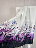 Батист Фіолетові квіти, фото 9