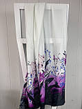 Батист Фіолетові квіти, фото 6