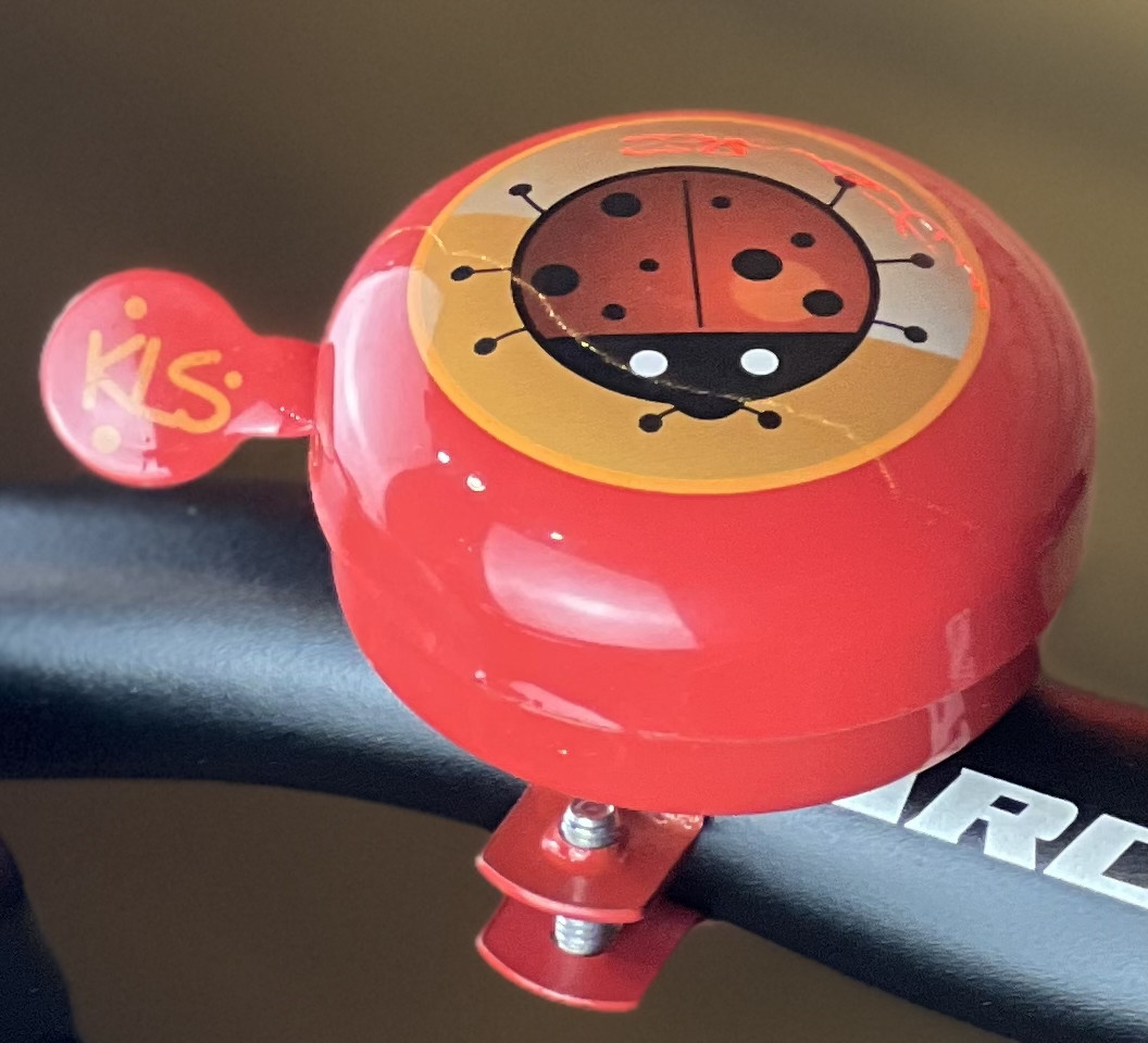 Сигнал на велосипед дзвінок KELLYS Bell 60 Kids Red, фото 1