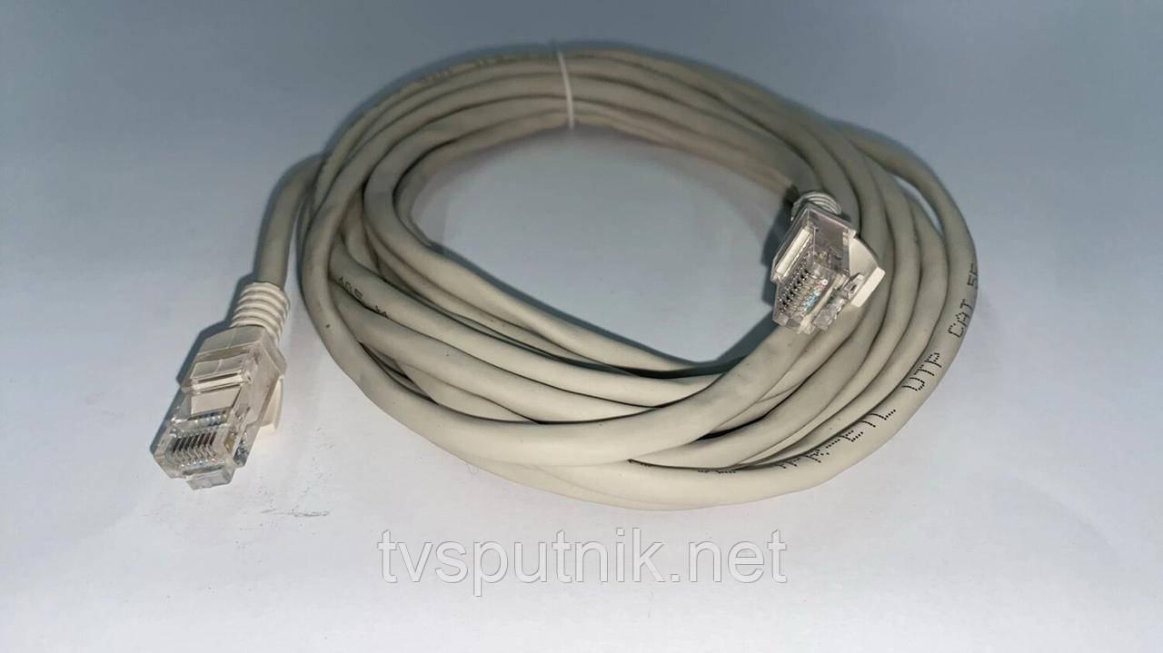 Кабель інтернет UTP Patch Cord Ultra Cable CAT5e (5 метрів)