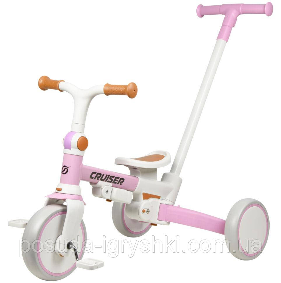 Біговел Tri-cycle Cruiser Milano 001 рожевий