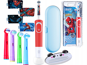 Дитяча електрична зубна щітка Oral-B D100 Vitality kids Спайдермен