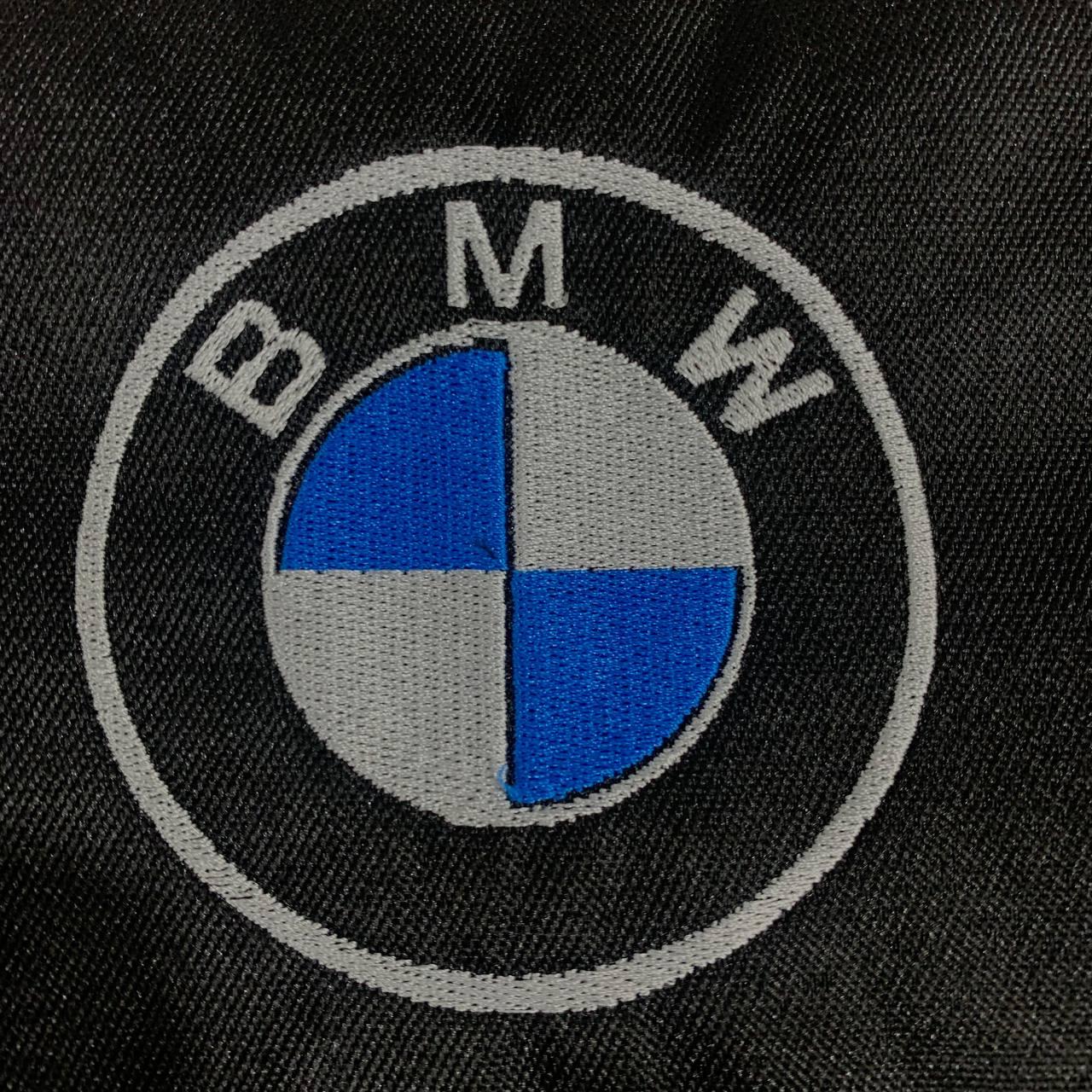 Чохли на сидіння БМВ 5 Е39 (BMW 5 E39) тканинні авточохли з логотипом - в наявності