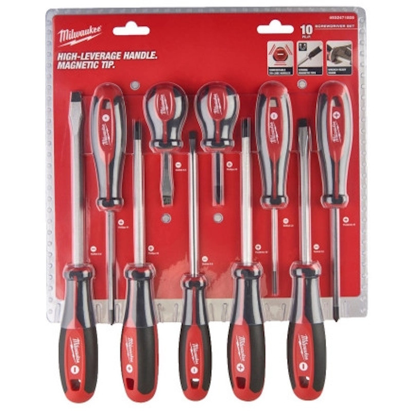 Набір магнітних викруток з тригранною рукояткою MILWAUKEE 4932471808, фото 1