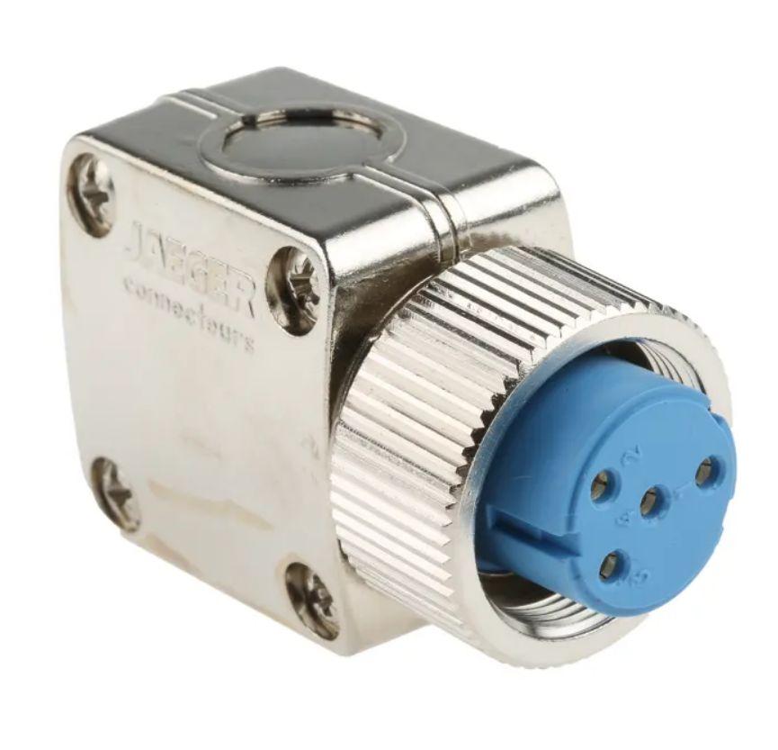 Роз'єм 4 контакта Jaeger Female 4 pin 043085006, фото 1