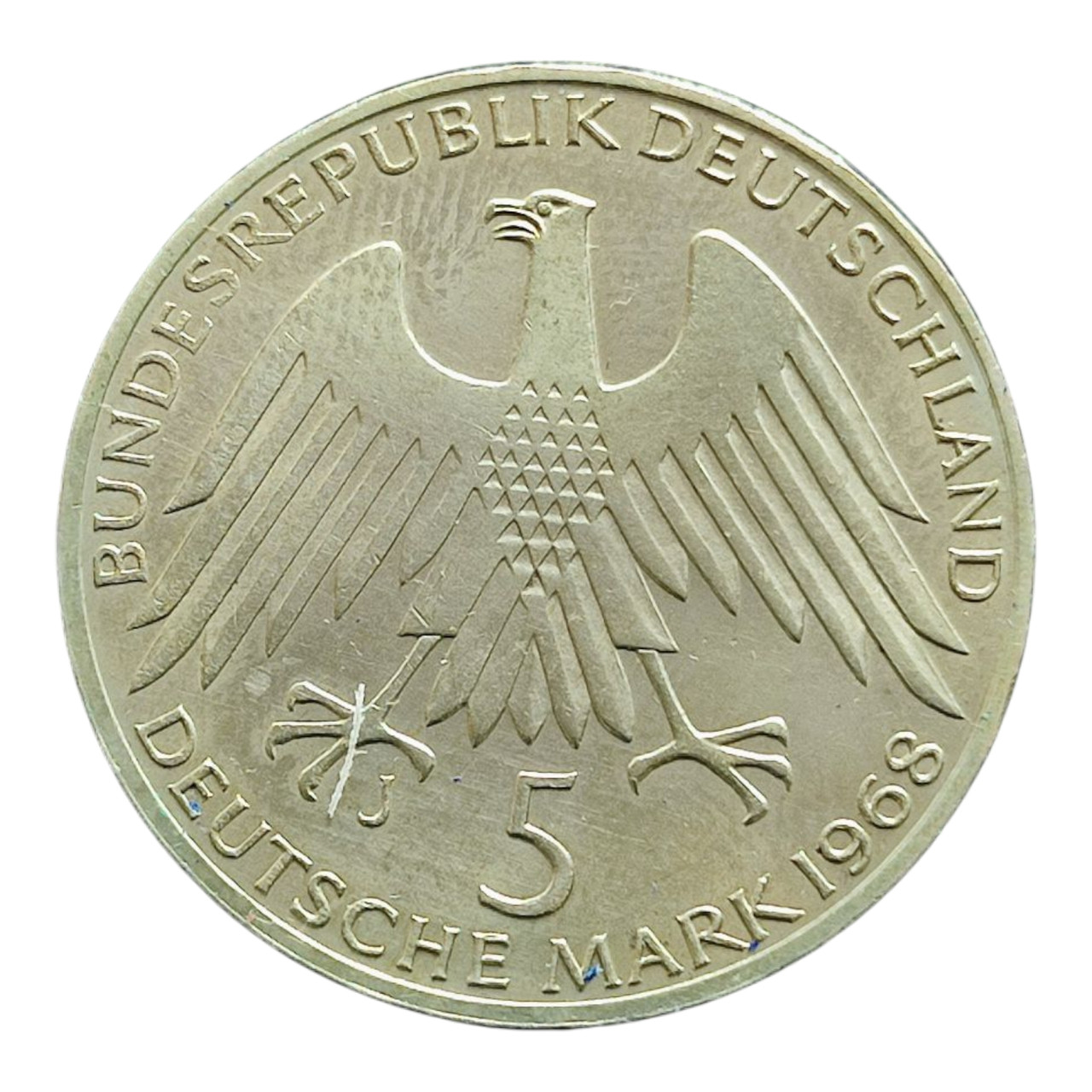 Німеччина 5 марок, 1968 150-та річниця - Народження Фрідріха Вільгельма Райффайзена