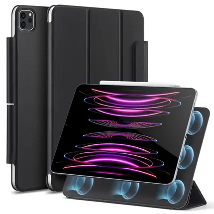 Чехол ESR Rebound Magnetic Smart Case Black для iPad Pro 12.9" (2020 | 2021 | 2022 | M1 | M2), фото 1