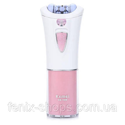 Епілятор бездротовий Kemei KM-1999 для сухої епіляції, фото 1