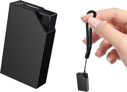 Диктофон із пам'яттю 64 ГБ, перезаряджуваний USB-диктофон, голосова активація, Amazon, Німеччина, фото 1