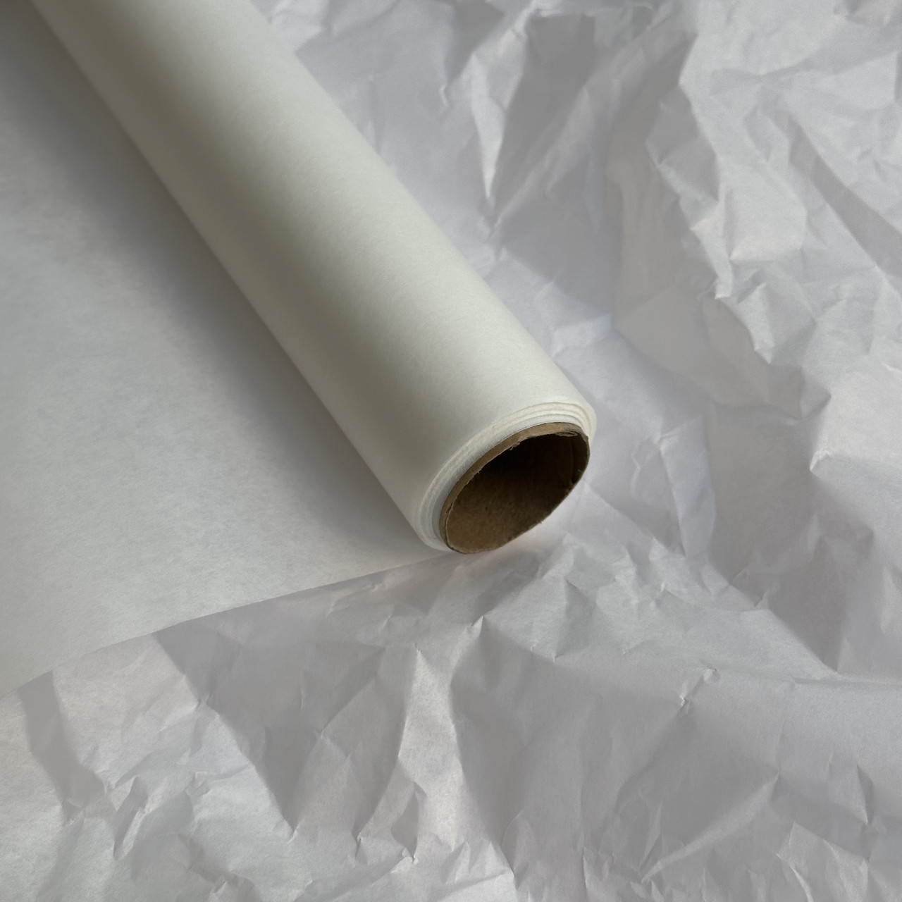 Папір тіш'ю в рулоні щільний "Білий" 30 г, 15 м, фото 1