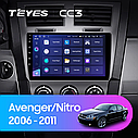 Штатна магнітола Teyes CC3 Dodge Avenger (2008-2010), фото 3