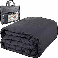 Важке покривало Ruhhy 19533 (150х200 см, 6 кг, сіре, бавовна)